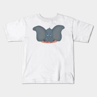 Big Earred Elephant Kids T-Shirt